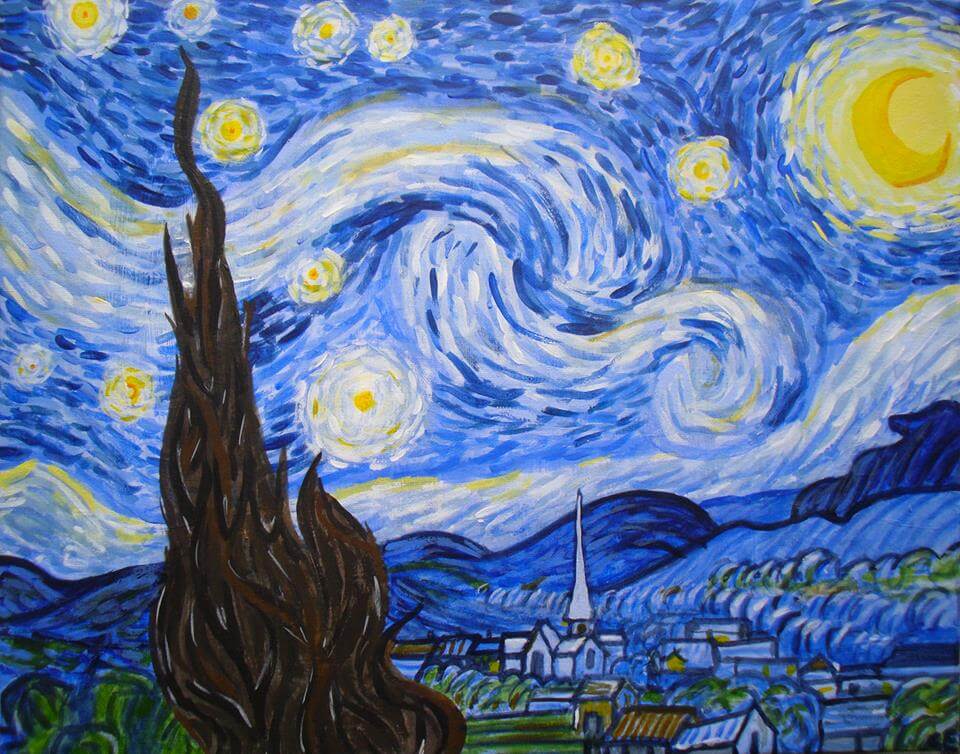 Lukisan “Starry Night”